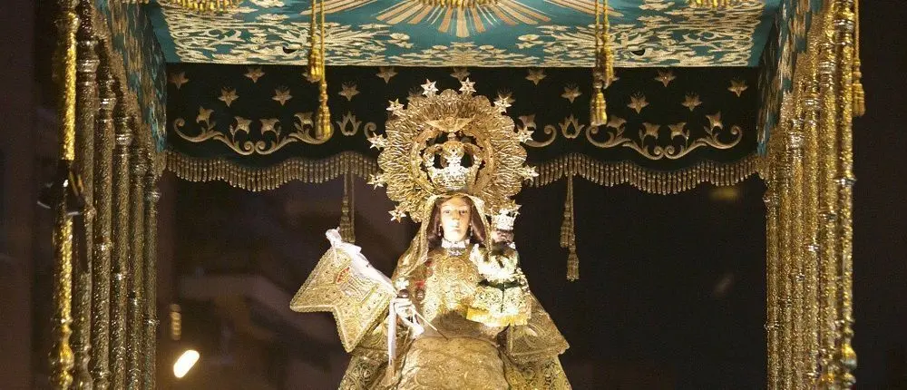 Imagen de la Virgen de la Paz. Fuente: Ayuntamiento