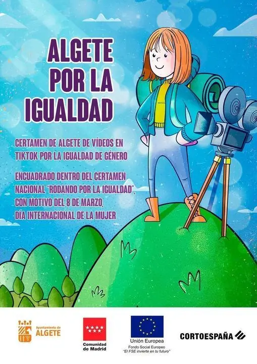 El Ayuntamiento de Algete presenta &ldquo;Algete por la igualdad&rdquo;, certamen que insta a la ciudadan&iacute;a a la creaci&oacute;n de v&iacute;deos en TikTok