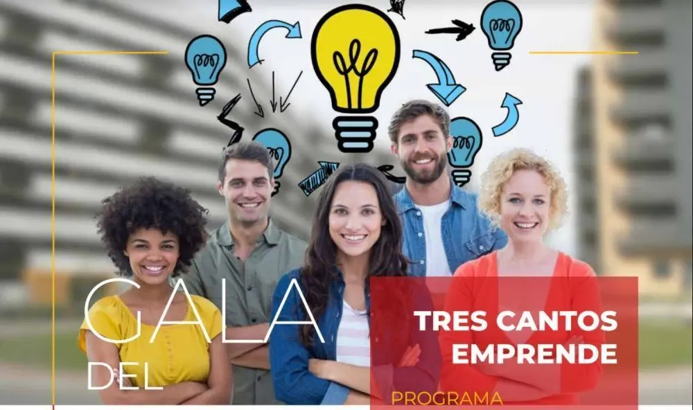cartel gala emprendimiento tres cantos