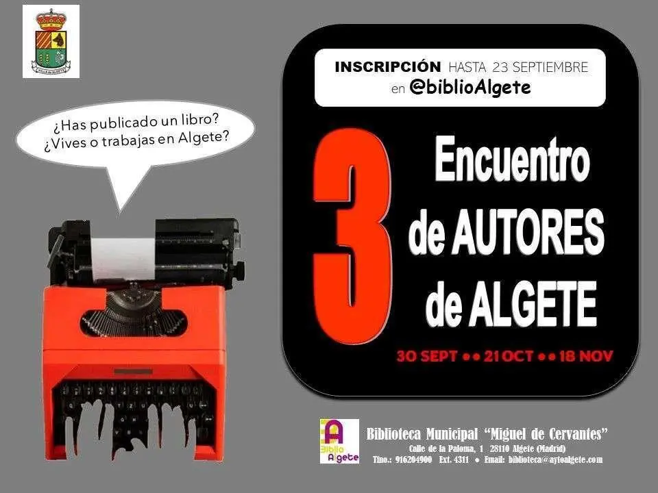 Encuentro de Autores Algete