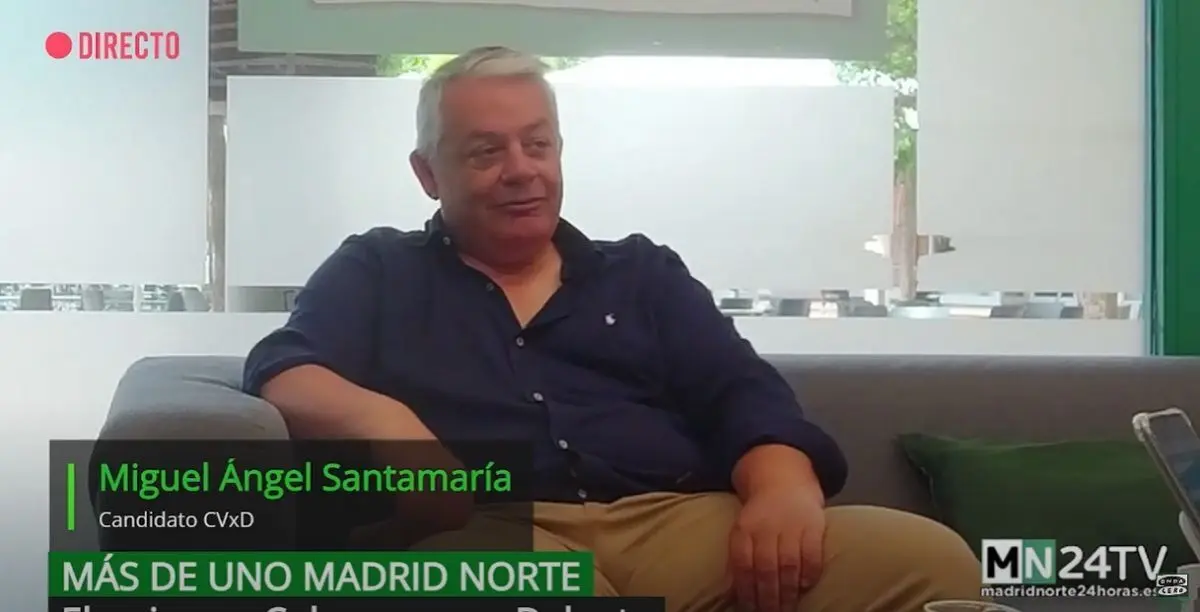 Miguel &Aacute;ngel Santamaria, candidato a la alcald&iacute;a de Colmenar Viejo por Delante