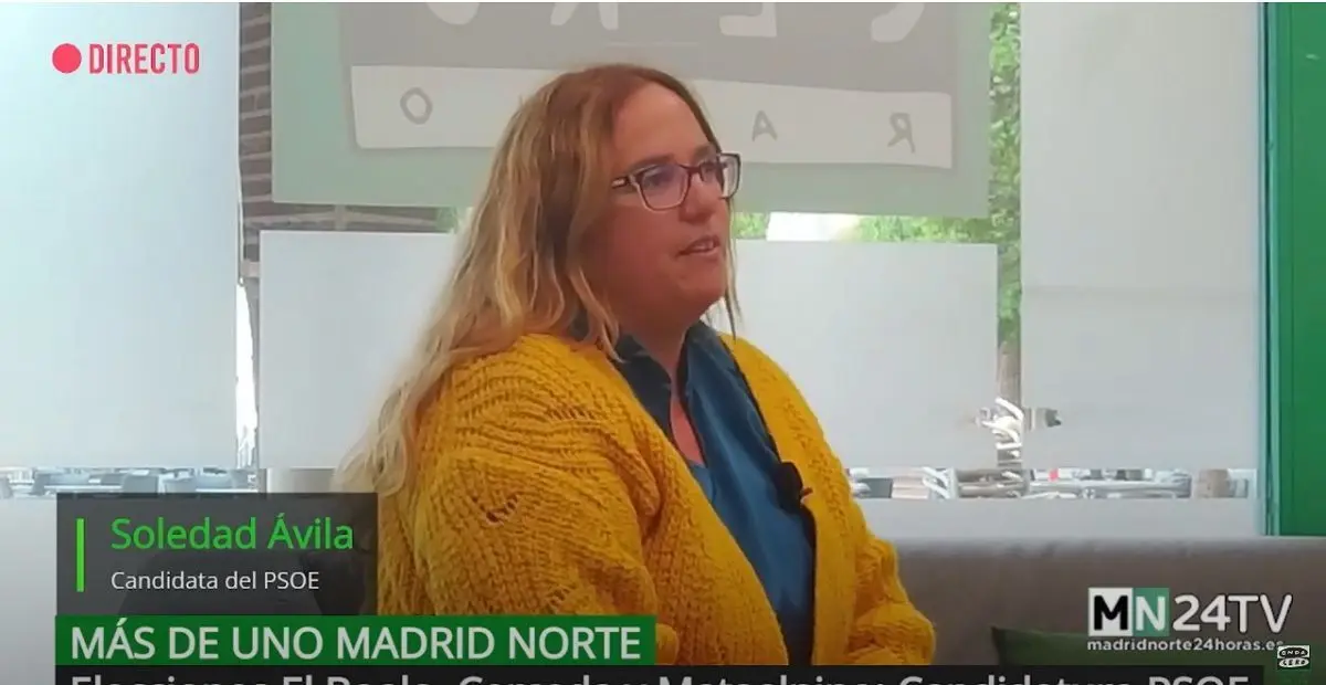 Soledad &Aacute;vila, candidata a la alcald&iacute;a de PSOE El Boalo-Cerceda-Mataelpino