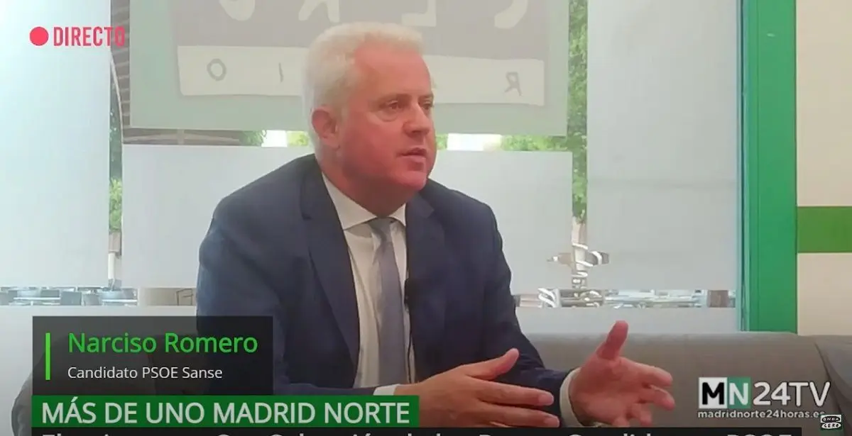 Narciso Romero, candidato a la alcald&iacute;a del PSOE en San Sebasti&aacute;n de los Reyes