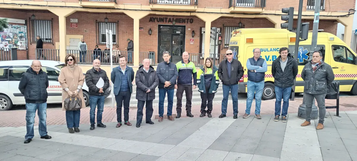 Algete guarda un minuto de silencio por las v&iacute;ctimas del incendio de Valencia