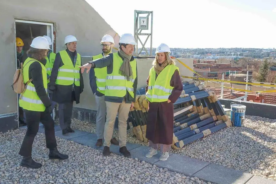 Obras en Alcobendas.
