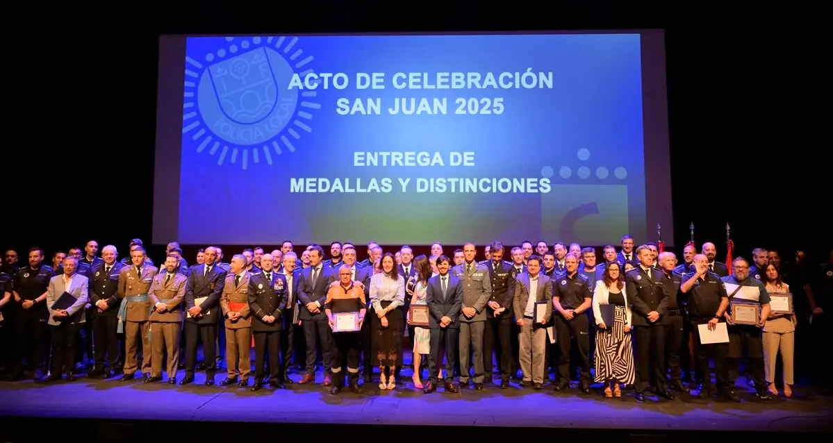 Homenaje a la Polic&iacute;a Local San Juan (1)