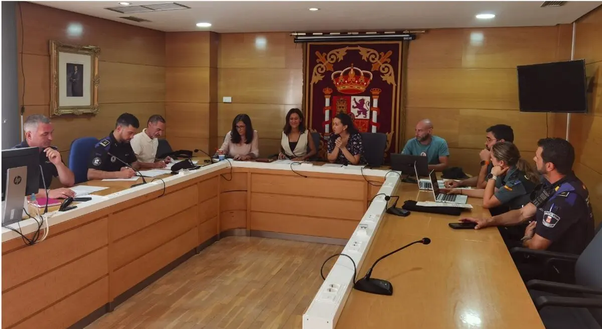 El Plan de Seguridad para las fiestas patronales de Soto del Real se vi&oacute; en la Junta de Seguridad