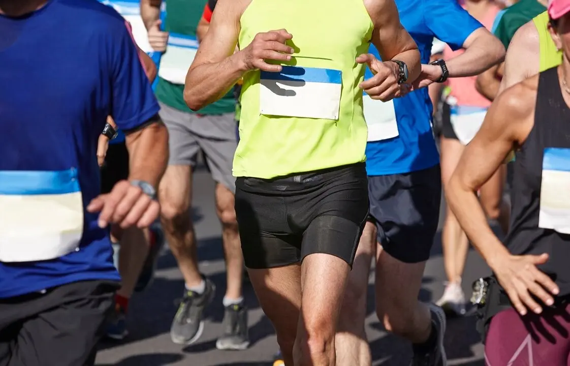 Corredores en una carrera