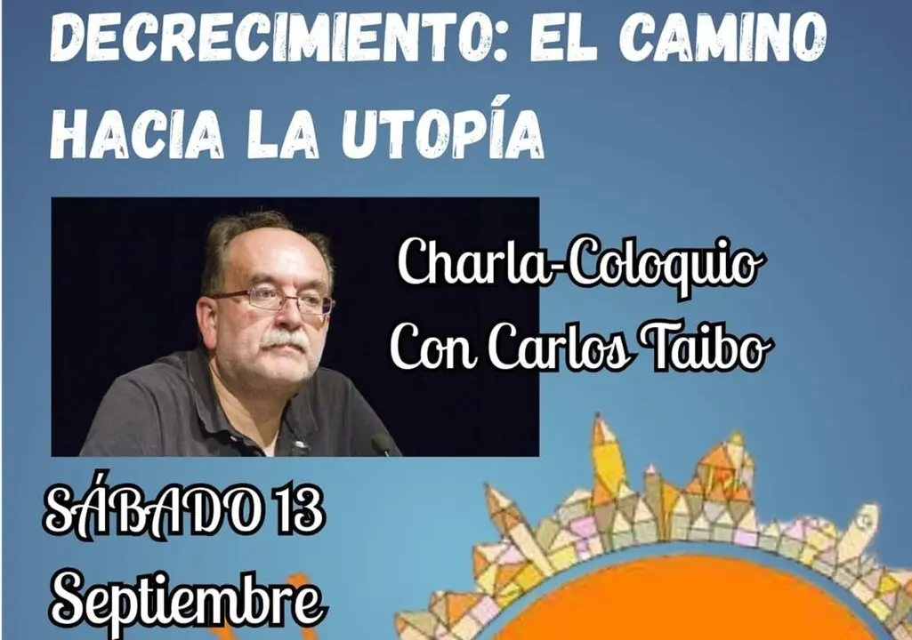 CNT invita a Carlos Taibo a realizar una charla en Colmenar Viejo sobre Decrecimiento