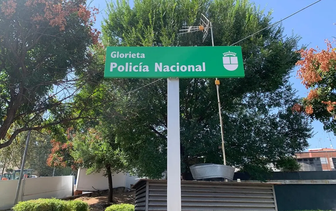 La Polic&iacute;a Nacional ya tiene glorieta a su nombre en un importante vial entre Alcobendas y San Sebasti&aacute;n de los Reyes
