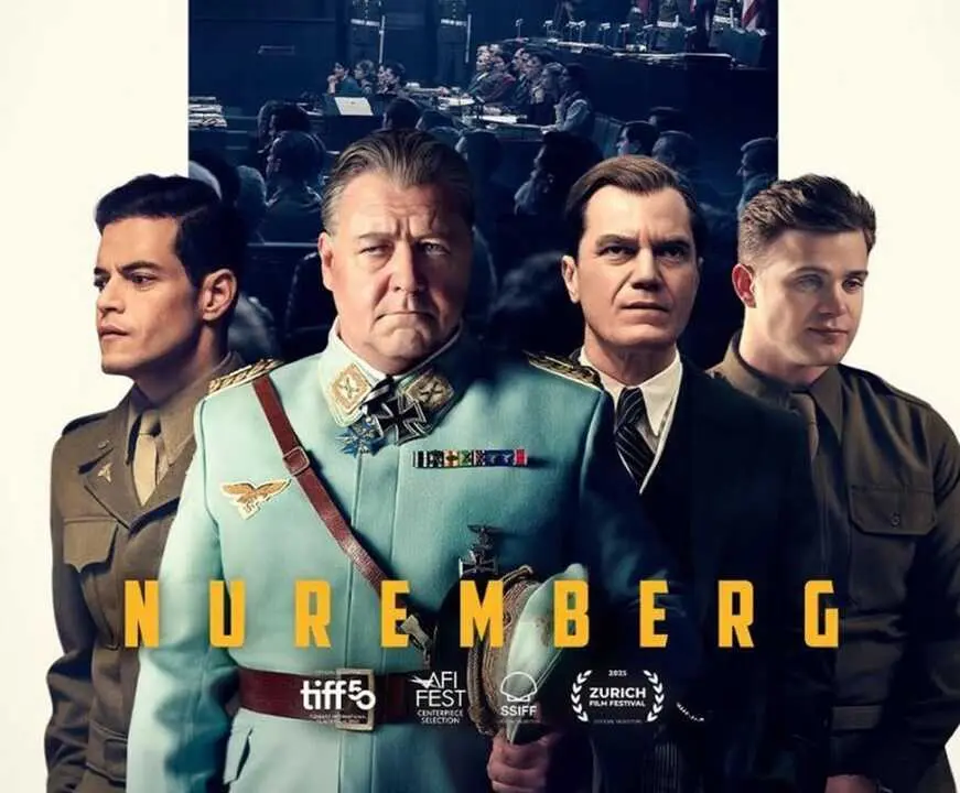 Cartel del filme Nuremberg, que se puede ver en Soto del Real este fin de semana