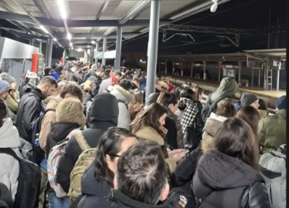 renfe colapso estacion colmenar