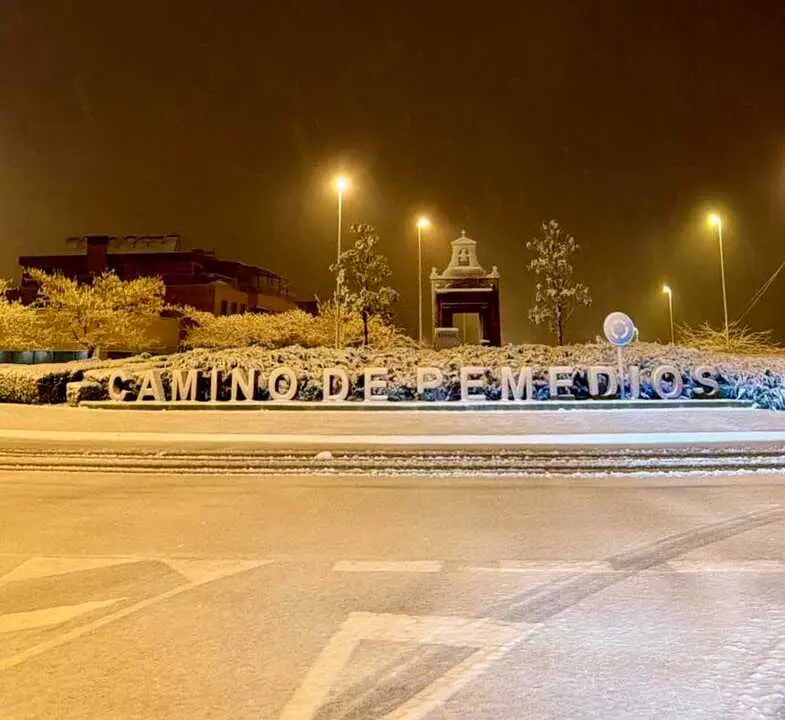 nieve colmenar