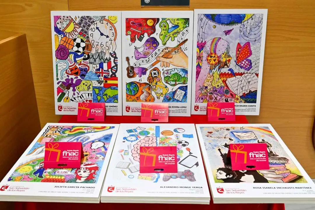 Concurso agendas escolares San Sebasti&aacute;n de los Reyes. Imagen cedida por el consistorio.
