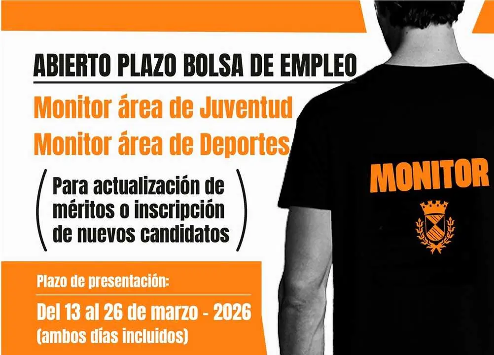 bolsa empleo miraflores de la Sierra monitores