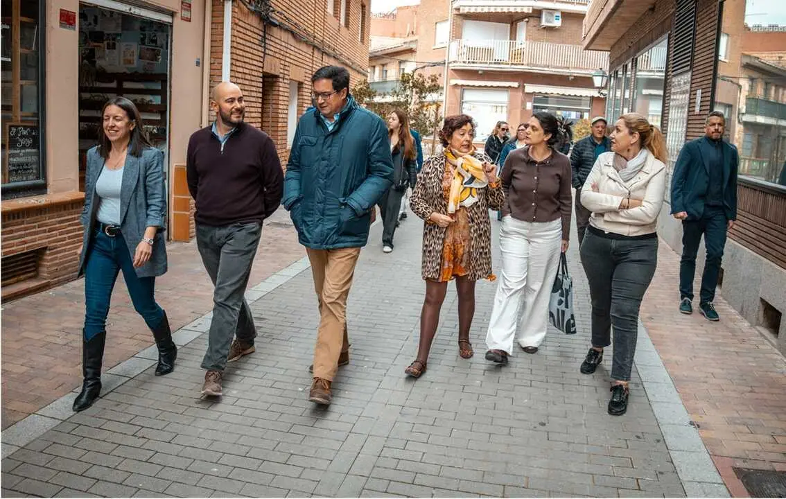 El ministro &Oacute;scar L&oacute;pez visita Manzanares El Real