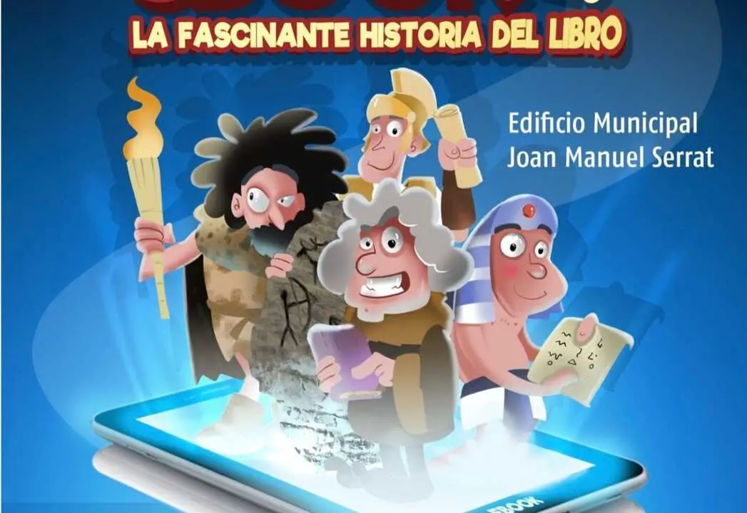 Ebook, historia del libro, en Algete el 11 de abril