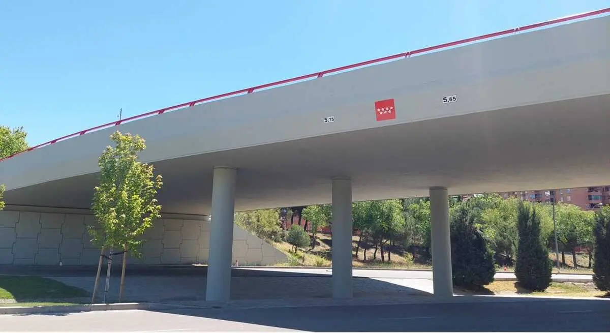 Terminadas obras mejora puentes m-607 con Tres Cantos