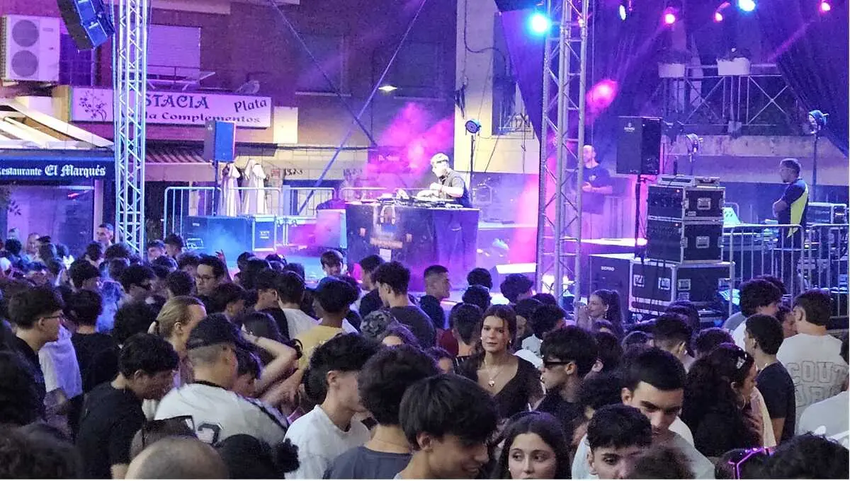 Concierto de DJs en las fiestas de Soto del Real