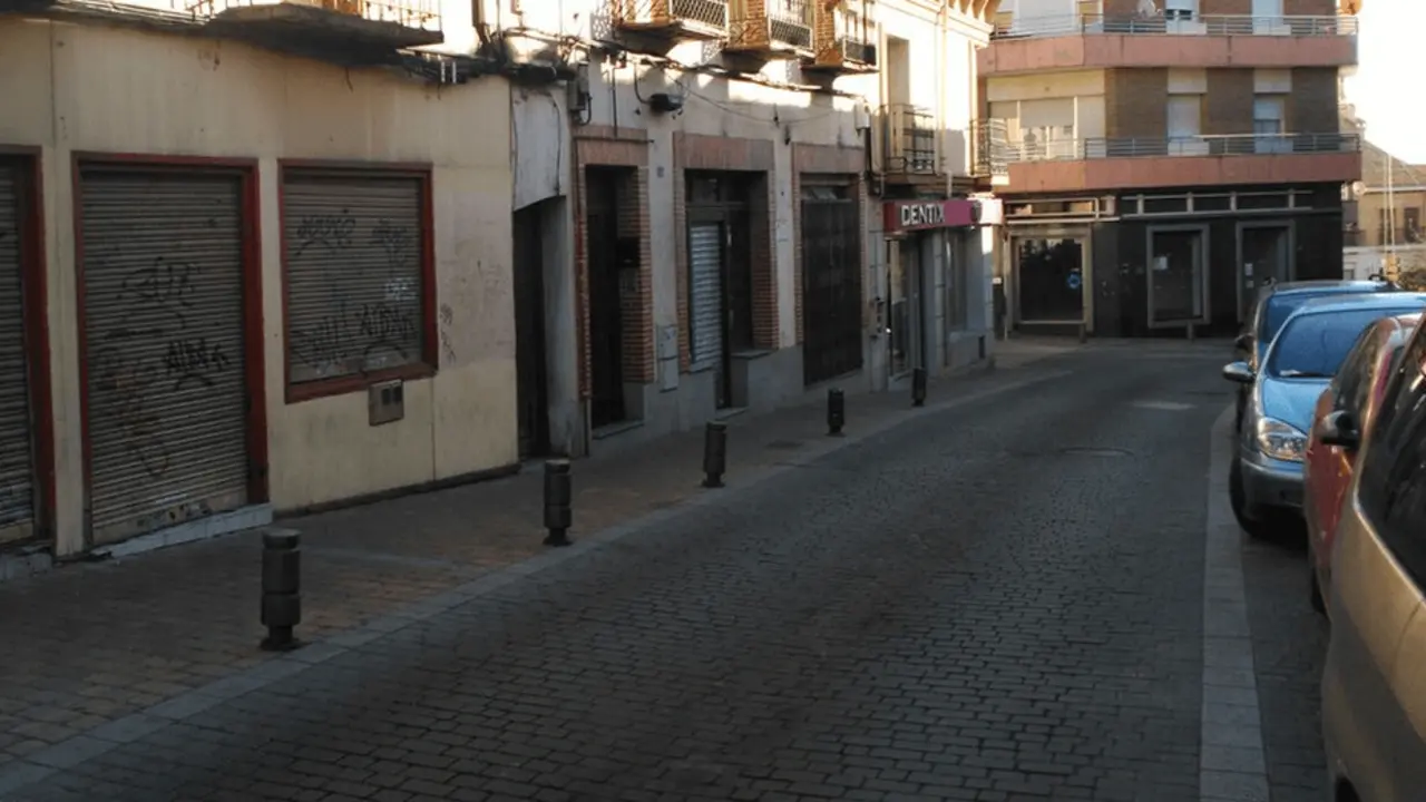 Bolardos centro de Colmenar Viejo