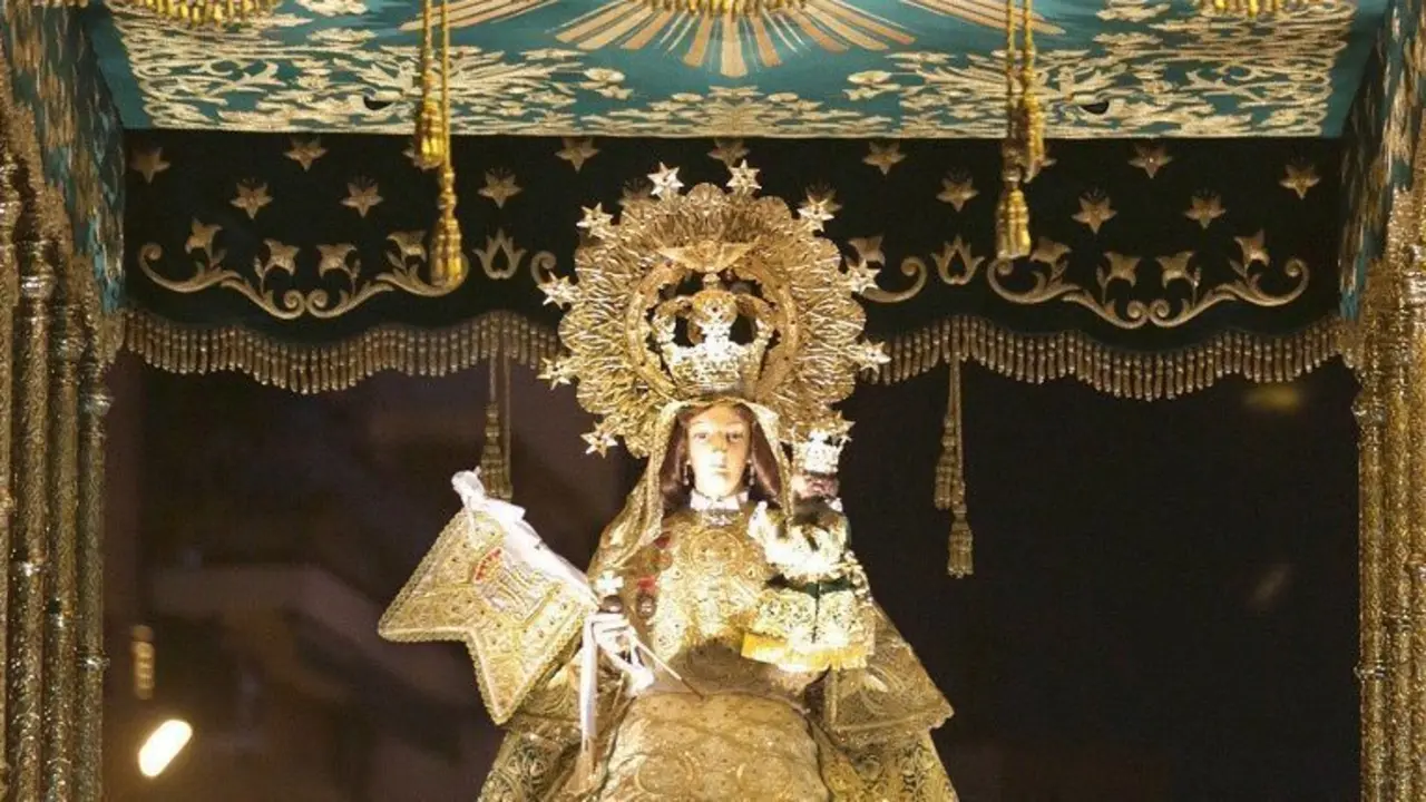 Imagen de la Virgen de la Paz. Fuente: Ayuntamiento