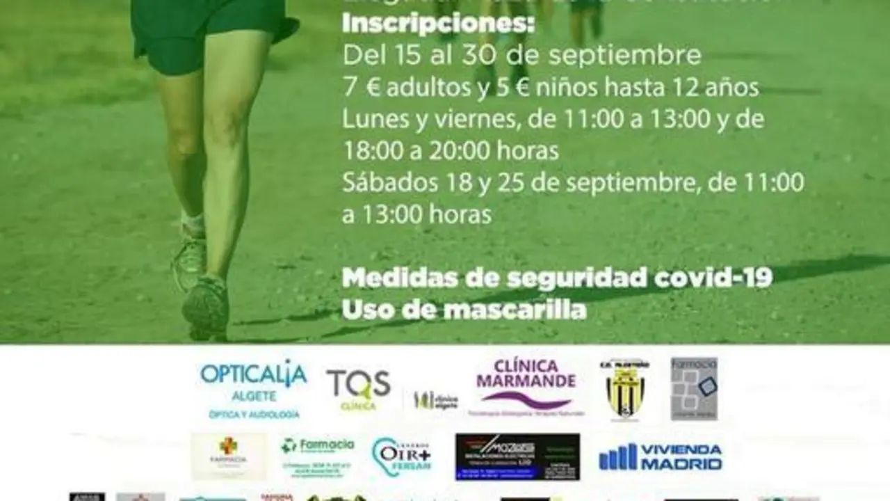 Cartel Marcha Contra el C&aacute;ncer AECC Algete