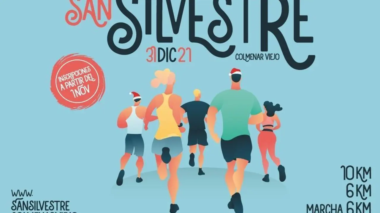 cartel San Silvestre Colmenar Viejo 2021