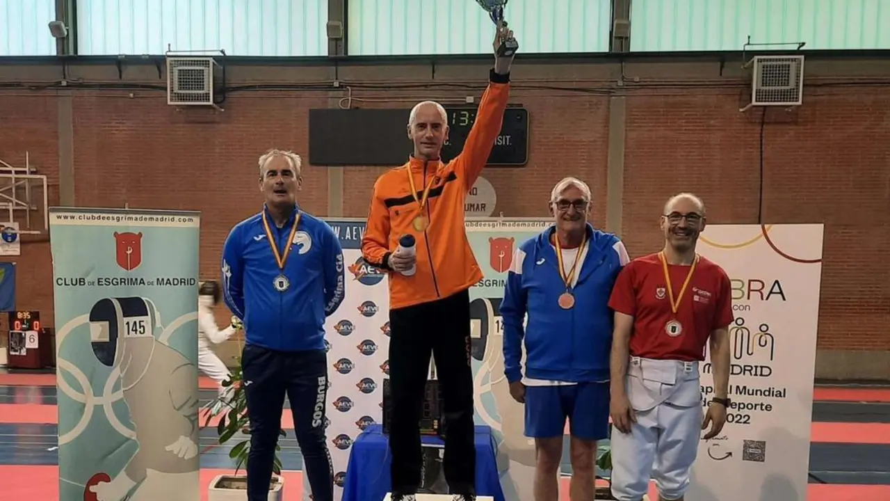 Jos&eacute; Olivares esgrima Alcobendas