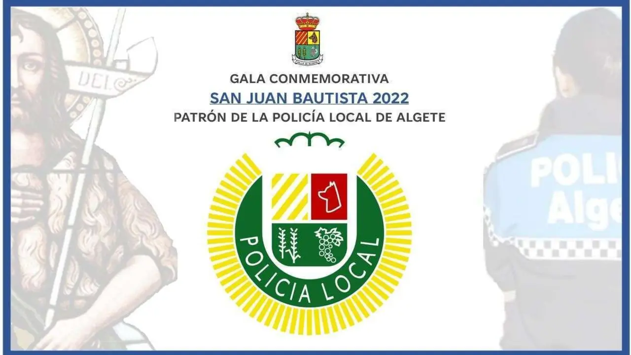 Gala polic&iacute;a local Algete San Juan 2022