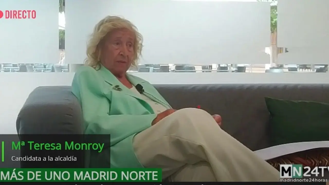 Mar&iacute;a Teresa Monroy, candidata de Agrupaci&oacute;n Popular Futuro Manzanares El Real