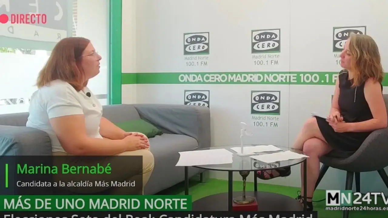 Entrevista a la candidata a la alcald&iacute;a de Soto del Real por M&aacute;s Madrid, Marina Bernab&eacute;
