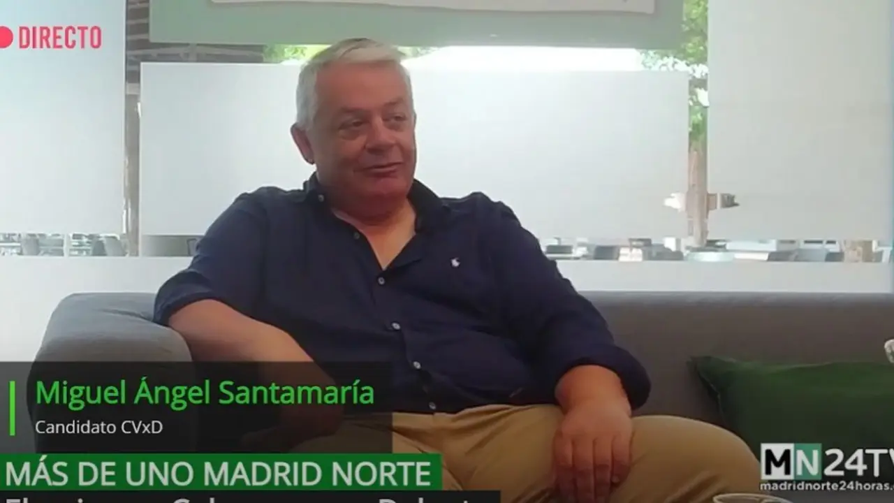 Miguel &Aacute;ngel Santamaria, candidato a la alcald&iacute;a de Colmenar Viejo por Delante