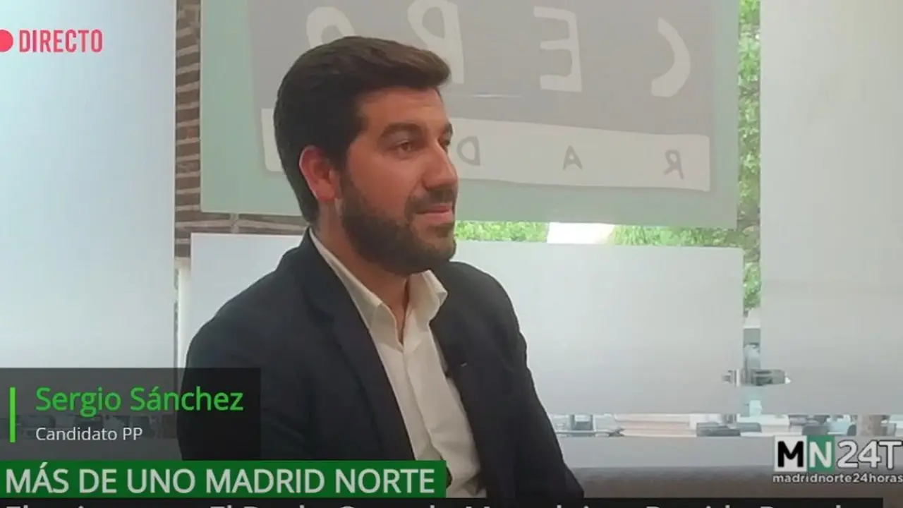 Sergio S&aacute;nchez, candidato del PP en El Boalo,Cerdeda y Mataelpino