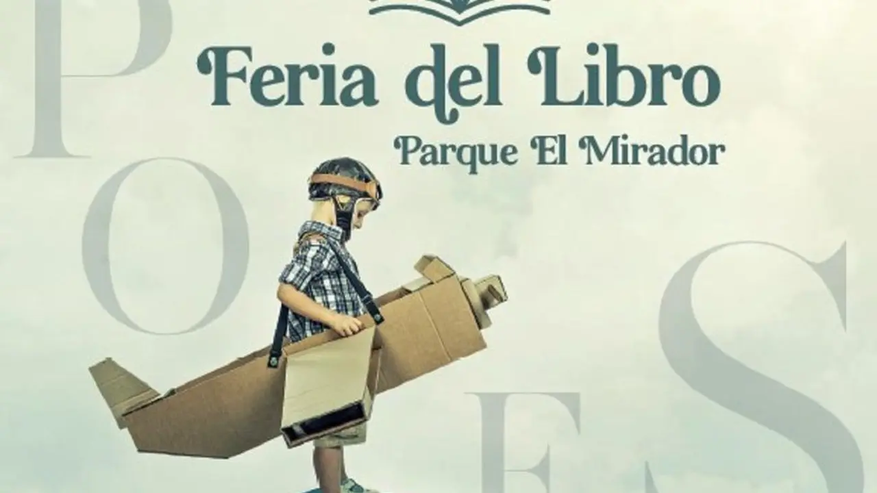Detalle del cartel de la Feria del Libro de Colmenar Viejo 2023