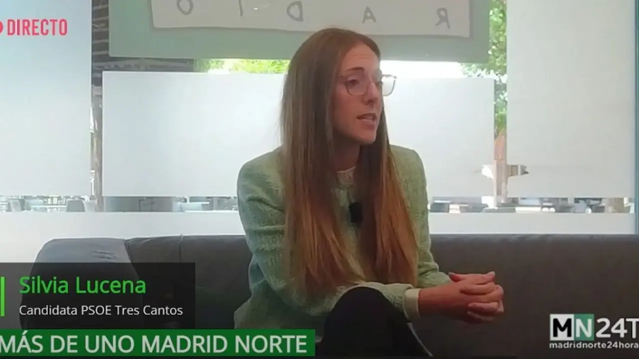 Entrevista a Silvia Lucena, candidata del Psoe Tres Cantos