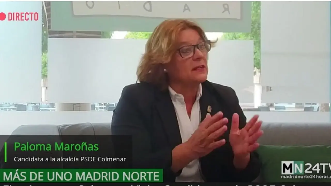 Paloma Maro&ntilde;as, candidata a la alcald&iacute;a del PSOE Colmenar Viejo