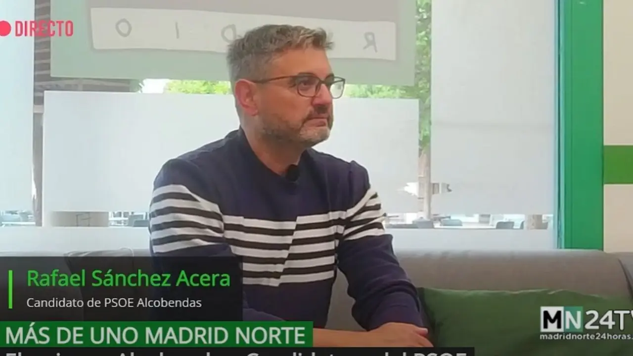 Rafael S&aacute;nchez Acera, candidato a la alcald&iacute;a de PSOE Alcobendas