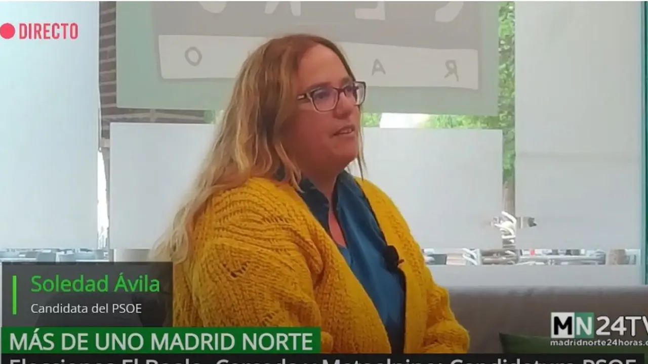 Soledad &Aacute;vila, candidata a la alcald&iacute;a de PSOE El Boalo-Cerceda-Mataelpino