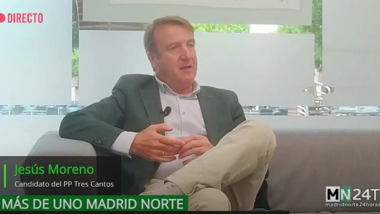 Jes&uacute;s Moreno, candidato del Partido Popular de Tres Cantos
