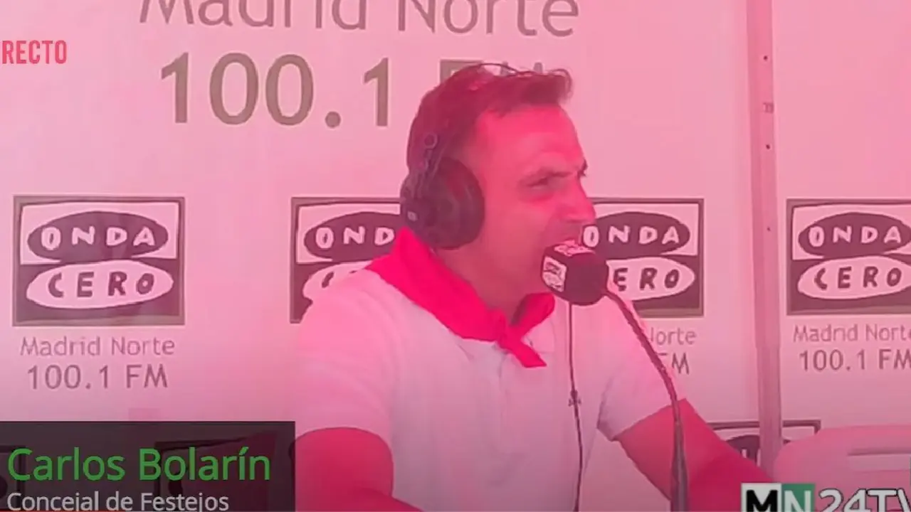 Carlos Bolar&iacute;n, concejal de Festejos de San Sebasti&aacute;n de los Reyes