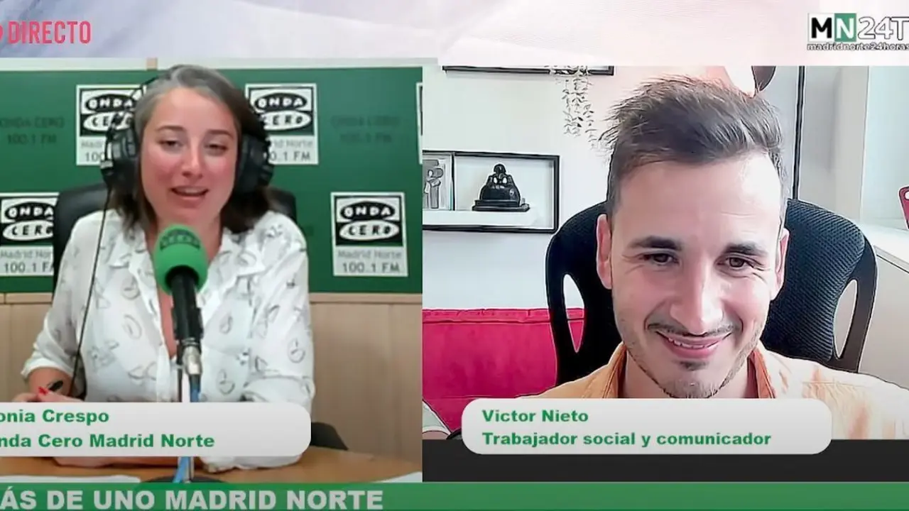 Victor Nieto, trabajador social en Onda Cero Madrid Norte