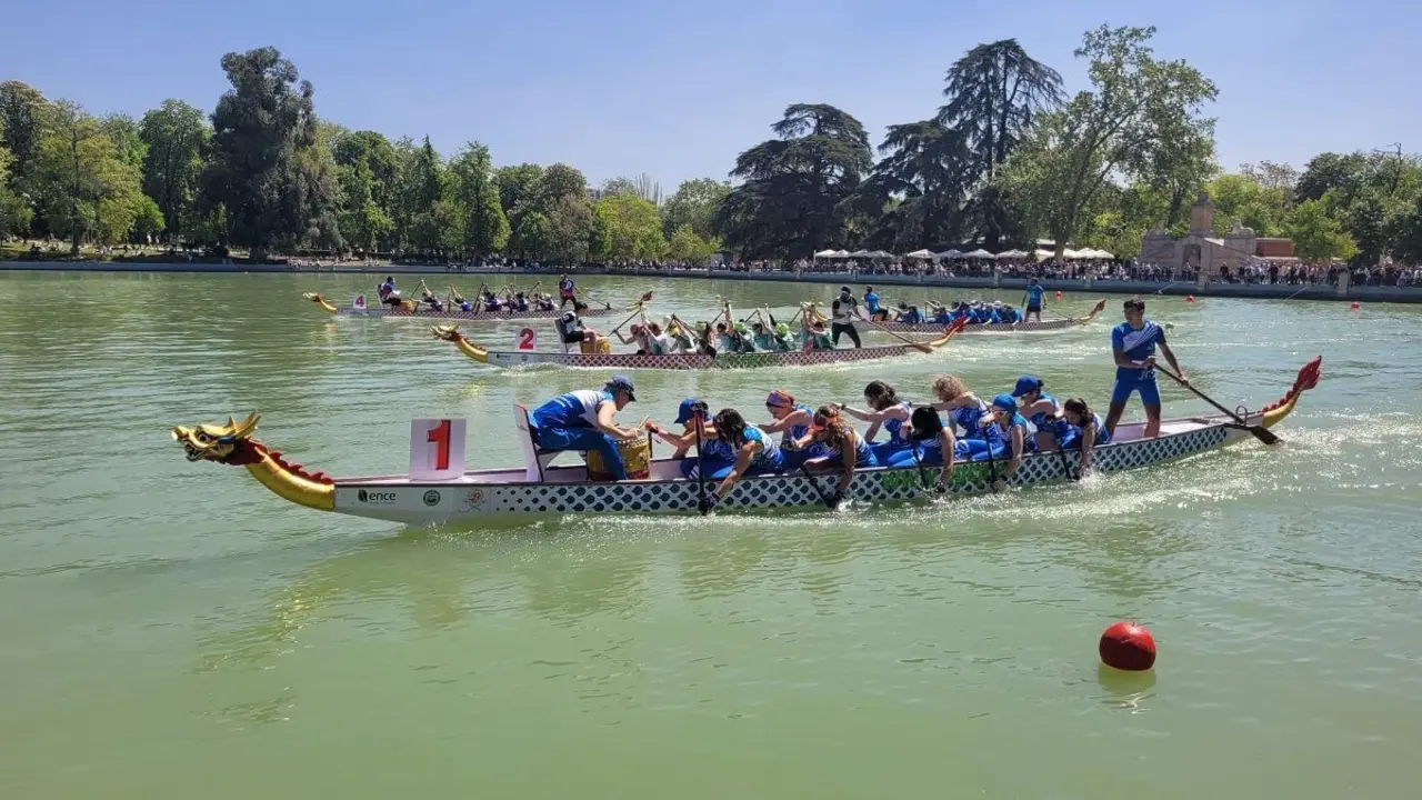Barco dragon de Madrid Dragons