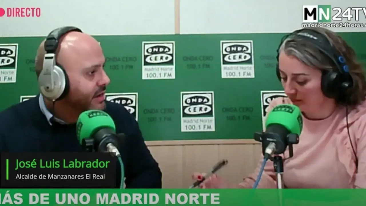 Entrevista al Alcalde de Manzanares El Real en el estudio