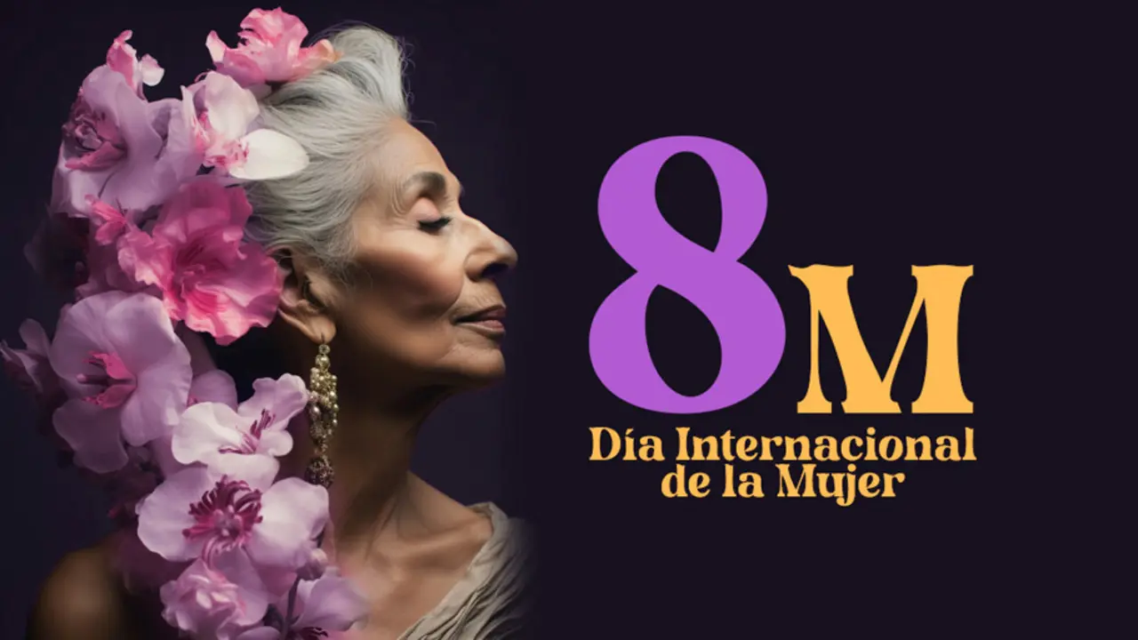 cartel de Manzanares El Real por el 8M