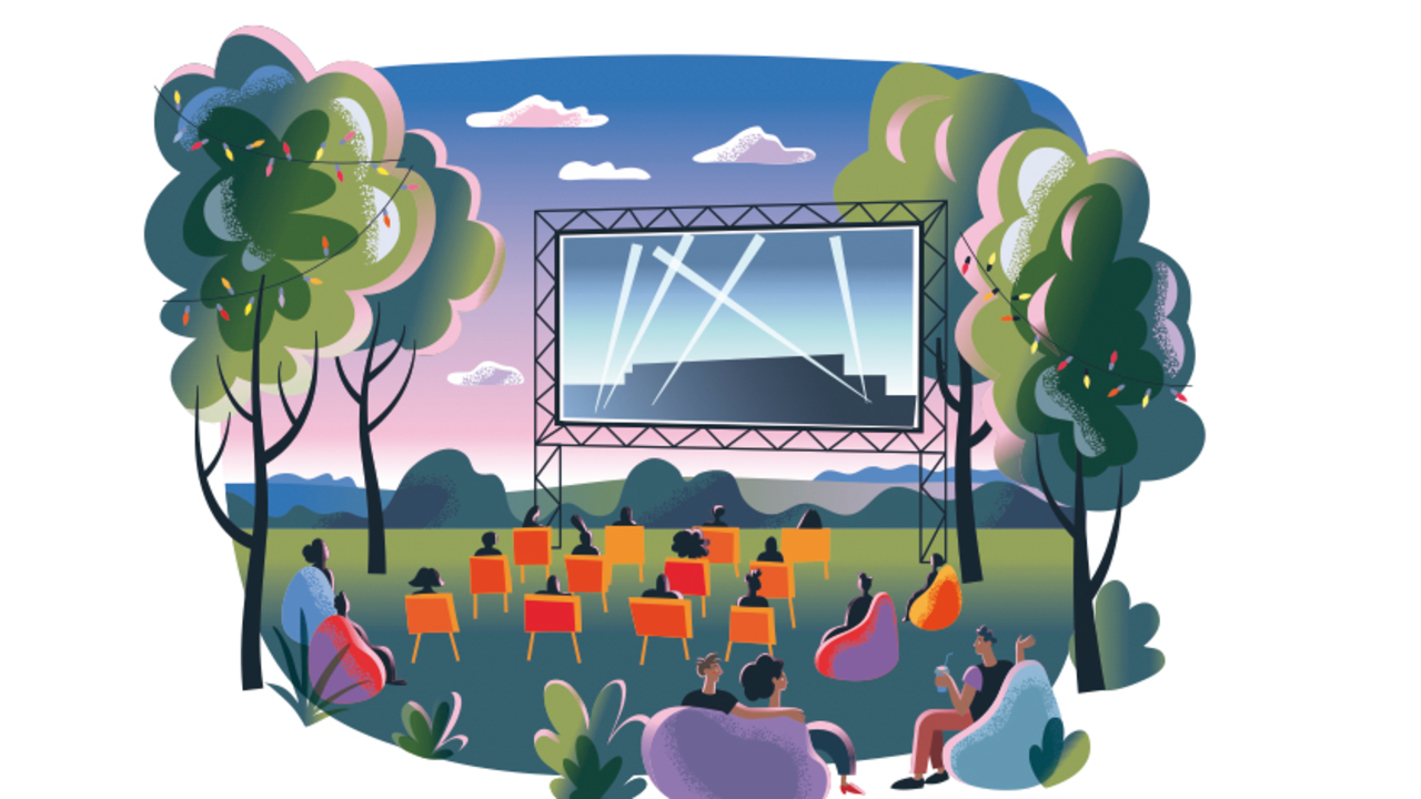 Cine al aire libre