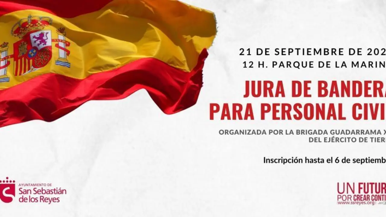 Jura de Bandera San Sebasti&aacute;n de los Reyes