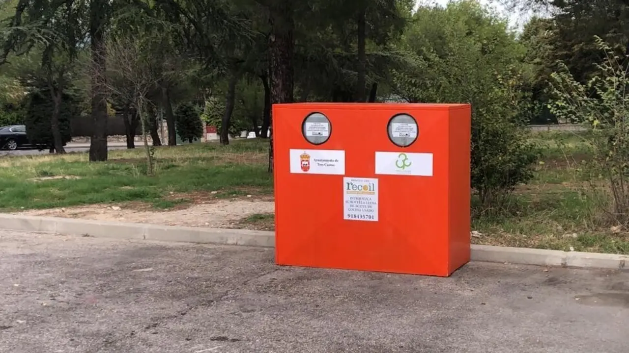 Contenedor de aceite Tres Cantos