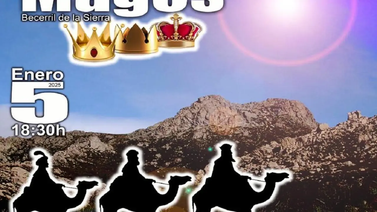 Los Reyes Magos de Oriente llegan a Becerril de la Sierra el 5 de enero