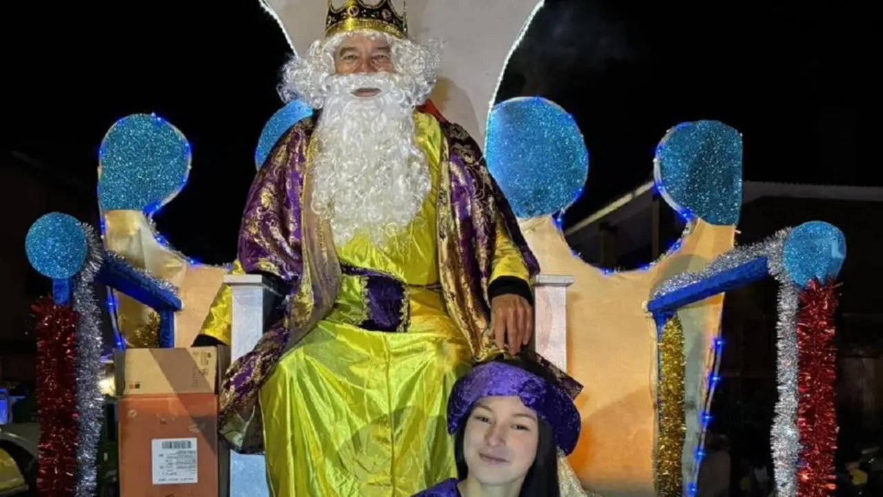 Momento de la cabalgata de reyes de El Boalo, Cerceda y Mataelpino 2025