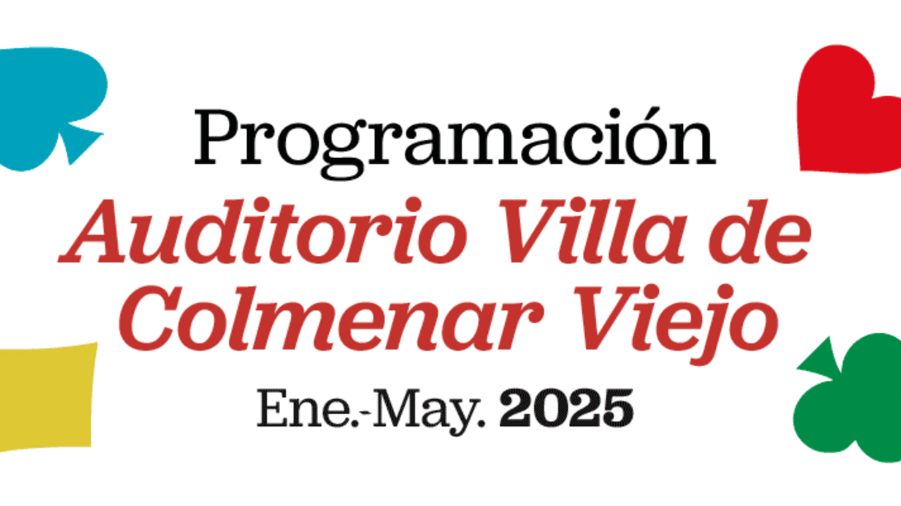 Programaci&oacute;n Auditorio Colmenar Viejo